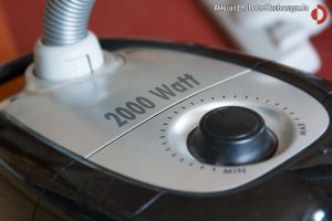 Watt Leistung eines Staubsaugers