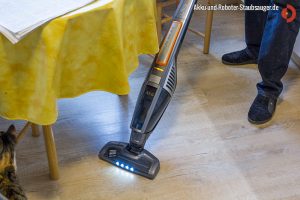 Glatter Boden Akkusauger AEG UltraPower 5022