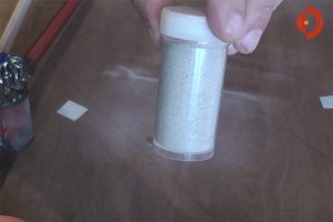 Dyson V6 Total Clean Test mit Quarzsand