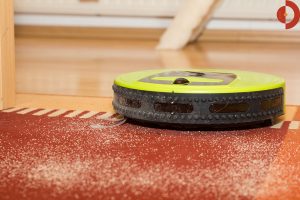 Klarstein-Cleanhero-Saugroboter-XR510D-teppich-saugen