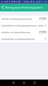 test-jisiwei-i3-app-alarmeinstellungen