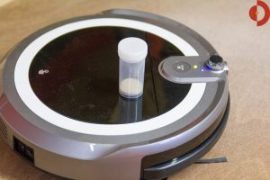 test-jisiwei-i3-roboter-teppich-saugtest