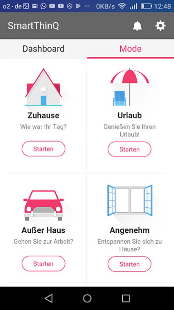 app-lg-hom-bot-vrh-950-test-andere-funktionen - Akku- und Roboter
