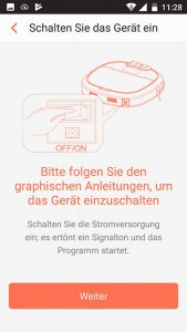 App-Haier-XShuai-HXS-C3-Test-Roboter-einschalten-5