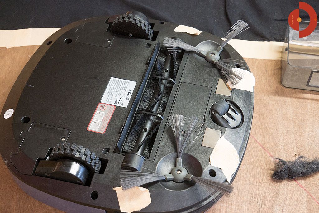 Haier-XShuai-HXS-C3-Test-Absturzsensoren-zugeklebt