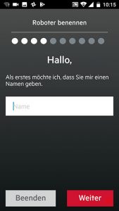 AEG-RX9-APP-Test-Name-vergeben