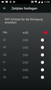 AEG-RX9-APP-Test-Timer-Einstellung