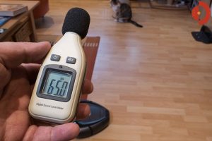 AEG-RX9-Saugroboter-Test-Lautstaerke