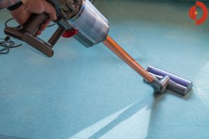 Dyson-Cyclone-V10-Absolute-Test-Teppich