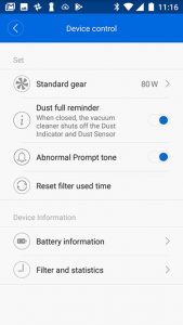 xiaomi-app-Xiaomi-ROIDMI-F8-Test-devise-control