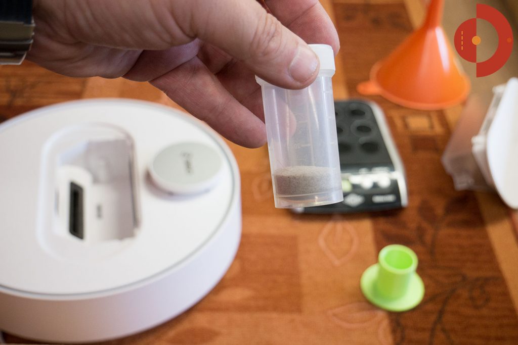 360-S6-Robot-Vacuum-Cleaner-Test-Laeufer-Saugergebnis