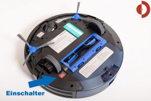 Eufy-RoboVac-30c-Test-Einschalter