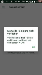 Vorwerk-Kobold-VR300-App-Fernsteuerung-nicht-moeglich