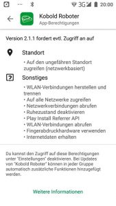 Vorwerk-Kobold-VR300-App-Rechte