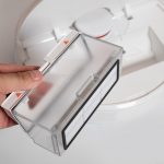 Roborock-S6-Test-Saugroboter-Schmutzfach.