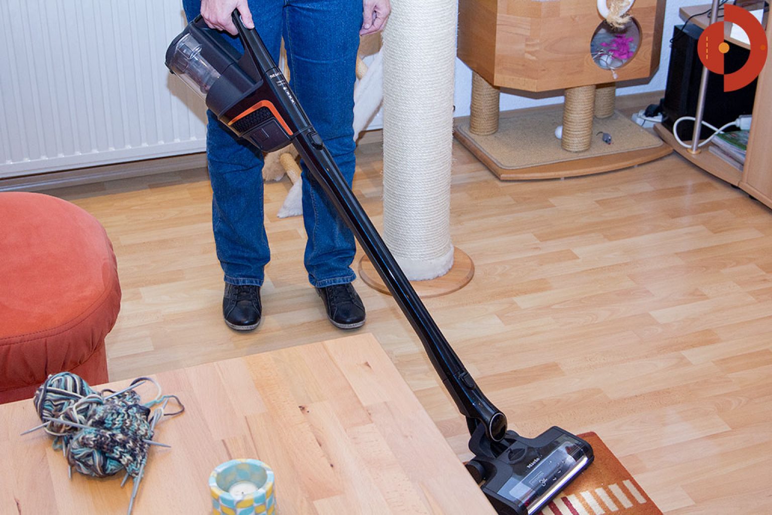 MieleTriflexHX1CatDog3TestZimmersaugen Akku und RoboterStaubsauger