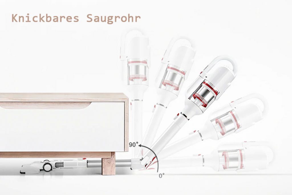 PUPPYOO-T10-Mix-Akkustaubsauger-Test-Knickgelenk-4