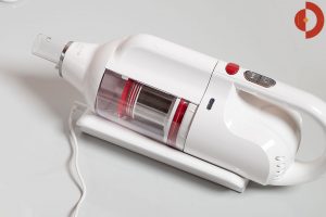 PUPPYOO-T10-Mix-Akkustaubsauger-Test-Laden-Ladeschale