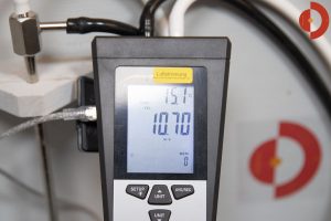 PUPPYOO-T10-Mix-Akkustaubsauger-Test-Luftstroemung-Messen