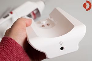 PUPPYOO-T10-Mix-Akkustaubsauger-Test-Wandhalter-Ladeschale-2