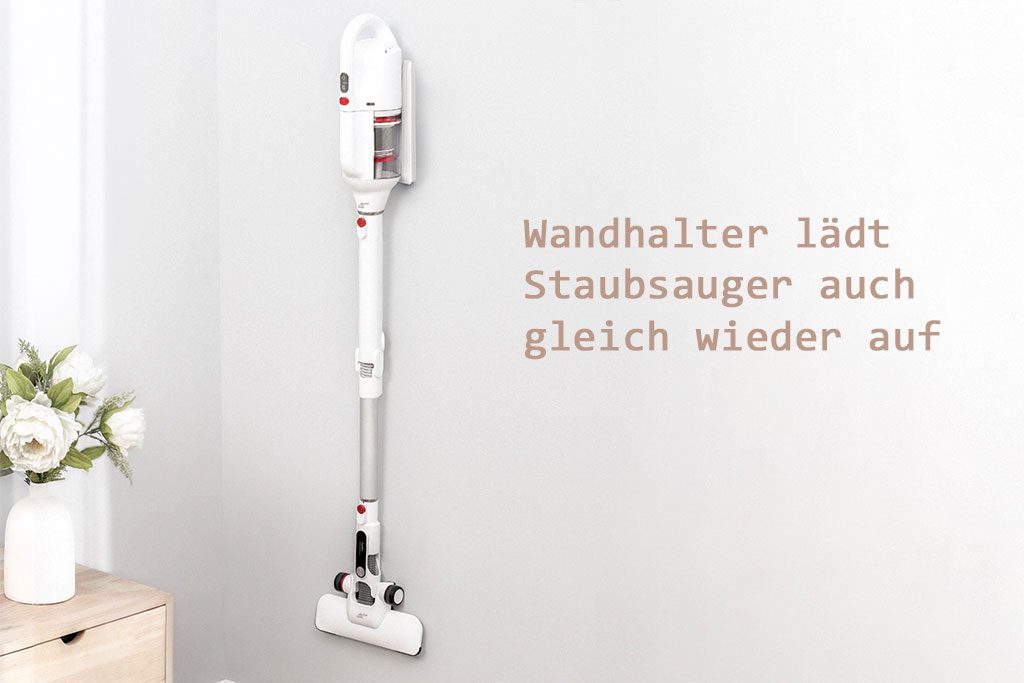 PUPPYOO-T10-Mix-Akkustaubsauger-Test-Wandhalter-Ladeschale-3