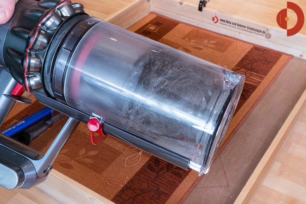 Dyson-V11-Absolute-Test-Testflaeche-Haaraufnahme