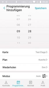 Cecotec-Conga-4090-AppTest-Timer-Programmierung