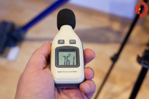 Proscenic-P10-Test-Akku-Staubsauger-Lautstaerke-Max