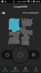 app-cecotec-conga-5090-hauptscreen