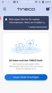 App-Waschsauger-Test-Tineco-Floor-One-S3-Install-Hinzufuegen