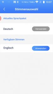App-Waschsauger-Test-Tineco-Floor-One-S3-Install-Sprachumschaltung