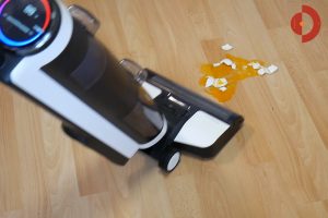 Tineco-Floor-One-S3-Test-Testflaeche-Ei-Hafer-Milch-2
