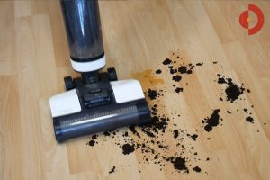 Tineco-Floor-One-S3-Test-Testflaeche-Kaffee
