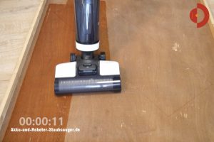 Tineco-Floor-One-S3-Test-Testflaeche-Wasserverteilung1