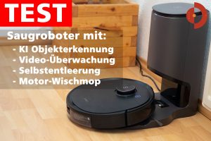Ecovacs-Deebot-Ozmo-T8-AIVI-Saugrobboter-Test-Objekterkennung-Absaugstation