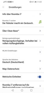 App-iRobot-Roomba-i7-Plus-Einstellungen