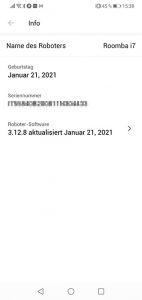 App-iRobot-Roomba-i7-Plus-Einstellungen-Roboter