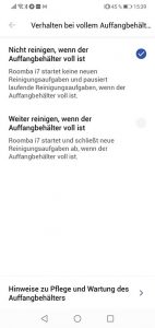 App-iRobot-Roomba-i7-Plus-Einstellungen-Verhalten