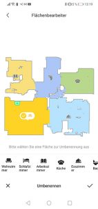 Dreame-D9-App-Bedienung-Karte-Verwalten-Raeume-umbenennen