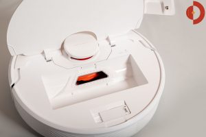 Dreame-D9-Mistral-Test-Saugroboter-Schmutzfach