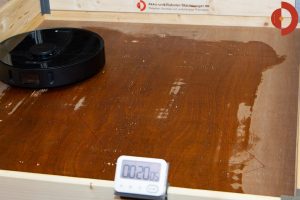 Dreame-Bot-L10-Pro-Test-Wischroboter-Wasserverteilung-20-Min