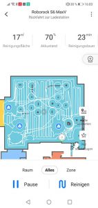 Roborock-Home-App-Roborock-S6-MaxV-Test-Objekterkennung