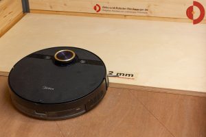 Midea-M7-Pro-Test-Saugroboter-Hoehen-Tuerschwellen-Test