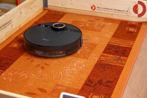 Midea-M7-Pro-Test-Saugroboter-Saugtest-Laeufer-1