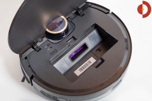 Midea-M7-Pro-Test-Saugroboter-Schmutzfach-3