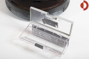 Midea-M7-Pro-Test-Saugroboter-Schmutzfach-4