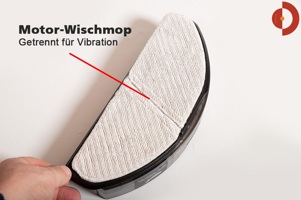 Midea-M7-Pro-Test-Wischroboter-Motor-Wischaufsatz-3