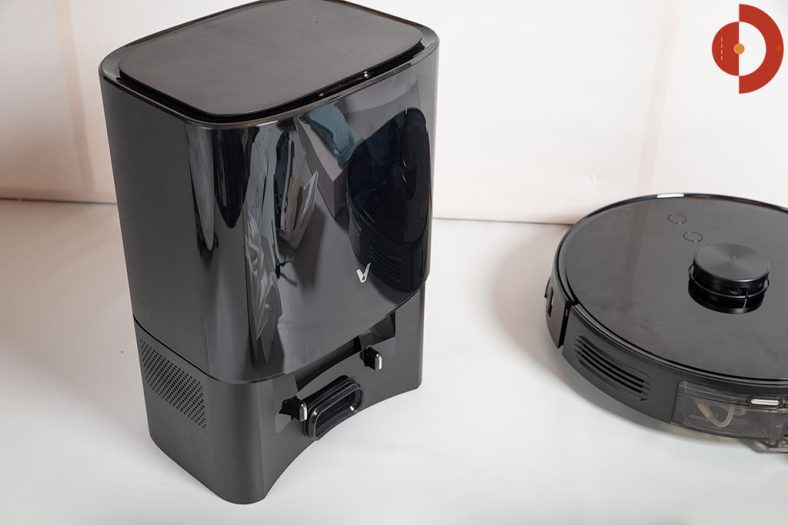 ViomiS9SaugroboterTestAbsaugstation6 Akku und RoboterStaubsauger