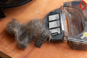 Viomi-S9-Saugroboter-Test-Haare-saugen-3