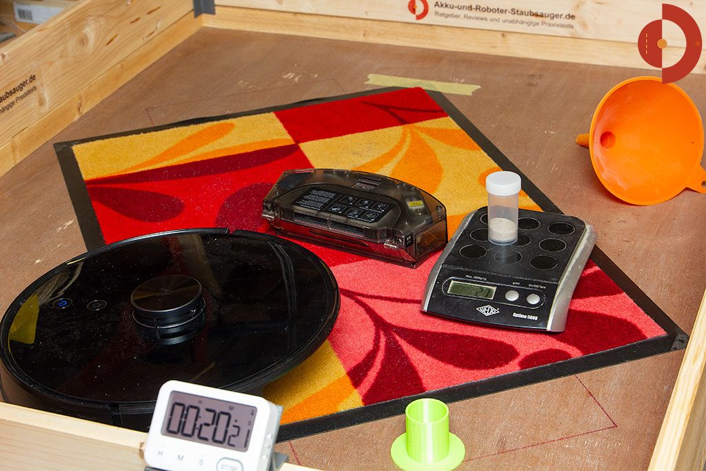 Viomi-S9-Saugroboter-Test-Schmutzmatte-saugen-2